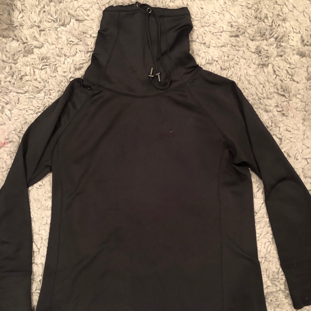 Athletes funnel neck sweatshirt